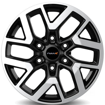 Jante Aluminium RUUUD Bastogne 7.5x19 6x120 ET52 Black - Dacia Duster 2024+