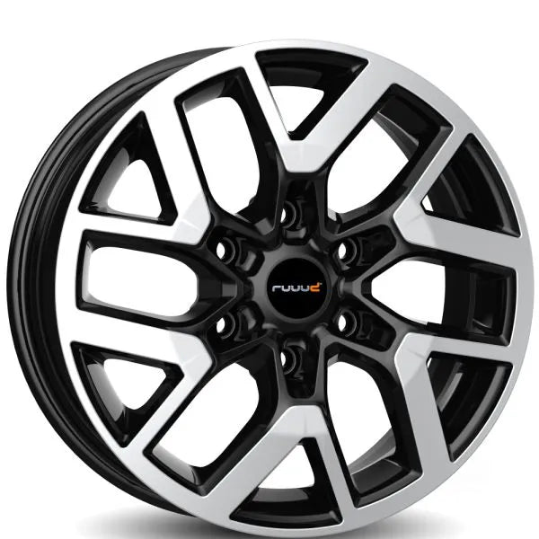 Jante Aluminium RUUUD Bastogne 7.5x19 6x120 ET52 Black - Dacia Duster 2024+