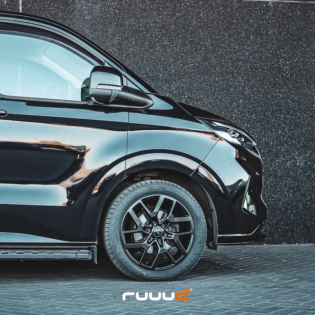Jante Aluminium RUUUD Bastogne - 7.5x19 6x120 ET52 - Matt Black - Dacia Duster 2024+