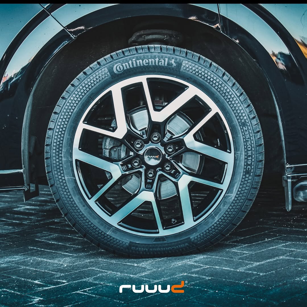 Jante Aluminium RUUUD Bastogne - 7.5x19 6x120 ET52 - Matt Black - Dacia Duster 2024+