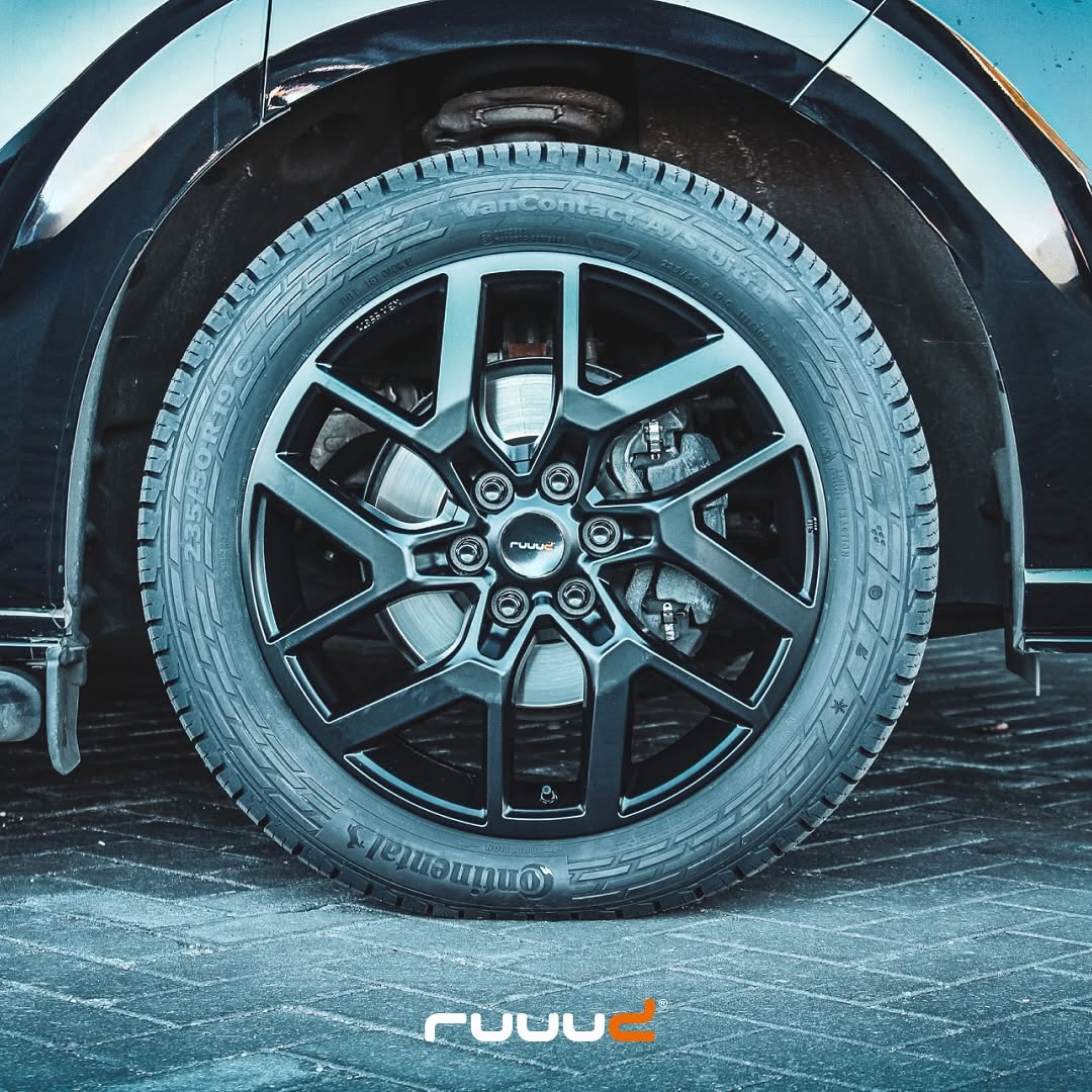 Jante Aluminium RUUUD Bastogne - 7.5x19 6x120 ET52 - Matt Black - Dacia Duster 2024+
