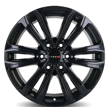 Jante Aluminium RUUUD Namur 7.5x17 6x125 ET50 CTR74.1 - Gloss Black - Dacia Duster 2024+
