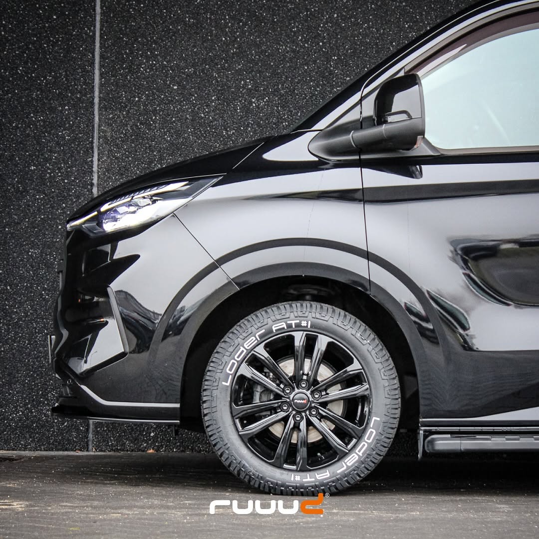 Jante Aluminium RUUUD Namur 7.5x17 6x125 ET50 CTR74.1 - Gloss Black - Dacia Duster 2024+