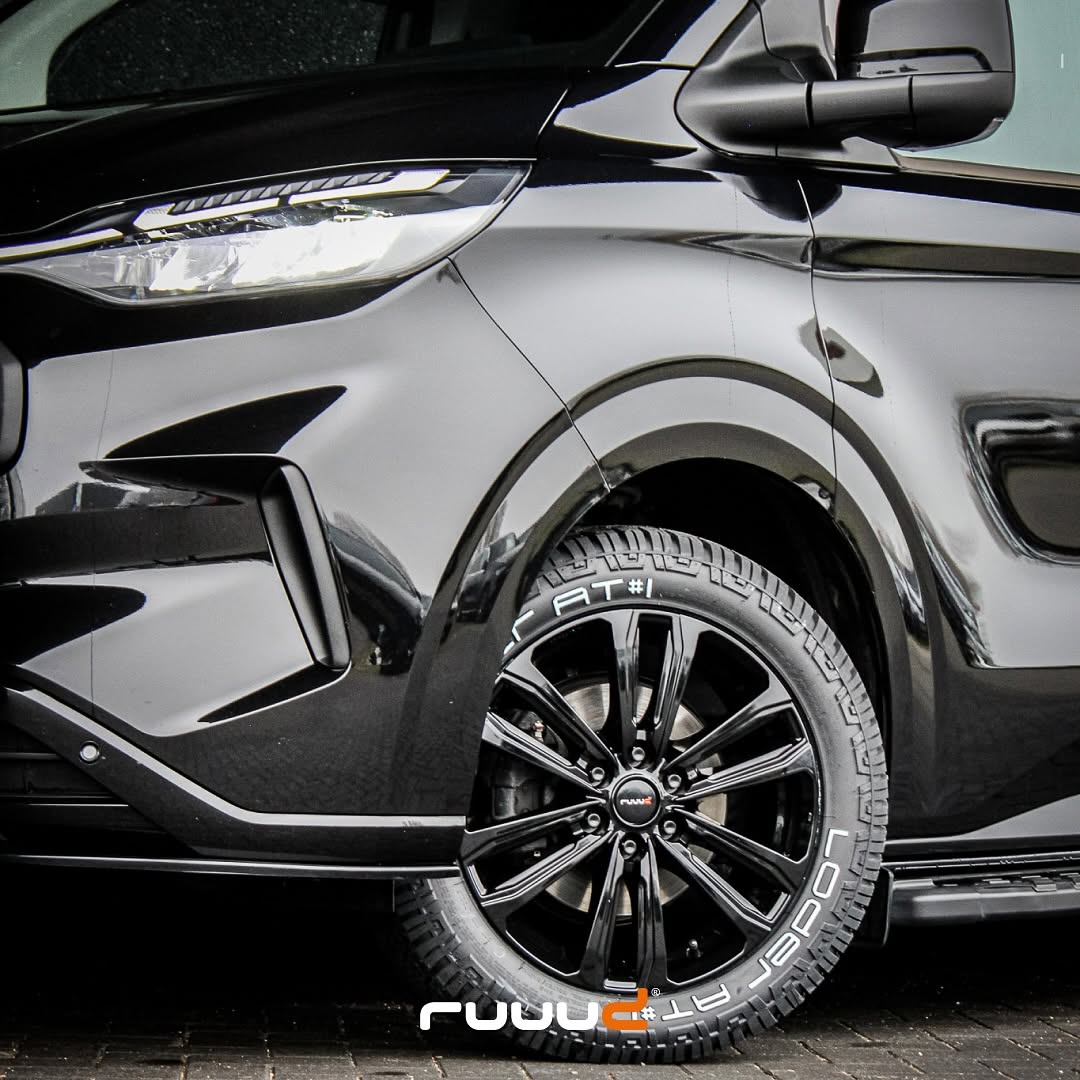 Jante Aluminium RUUUD Namur 7.5x17 6x125 ET50 CTR74.1 - Gloss Black - Dacia Duster 2024+