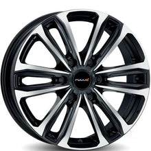 Jante Aluminium RUUUD Namur 7.5x18 6x120 ET47 CTR74.6 - Black Polished - Dacia Duster 2024+