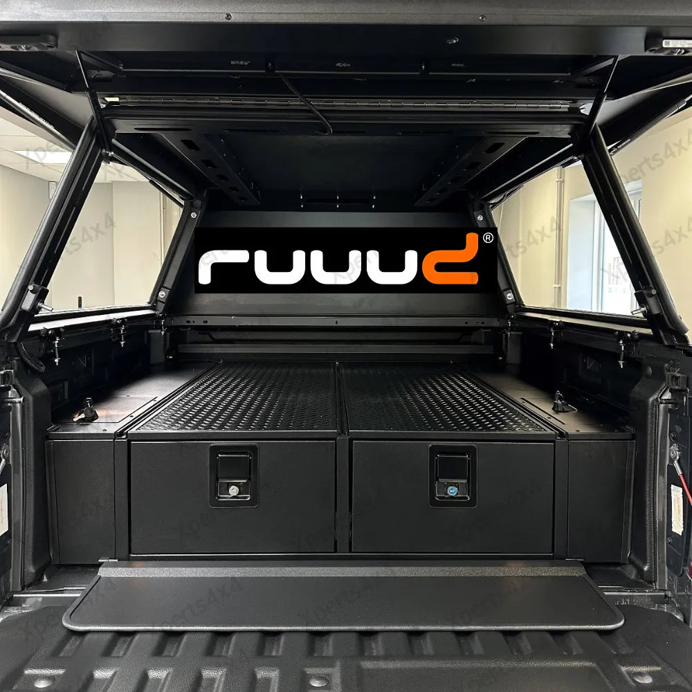 Kit Tiroirs RUUUD Volkswagen Amarok 2023+ (Sans Perçage) - VW Amarok 2023+