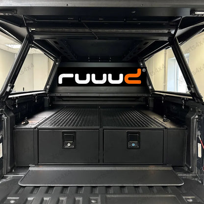 Kit Tiroirs RUUUD Volkswagen Amarok 2023+ (Sans Perçage) - VW Amarok 2023+