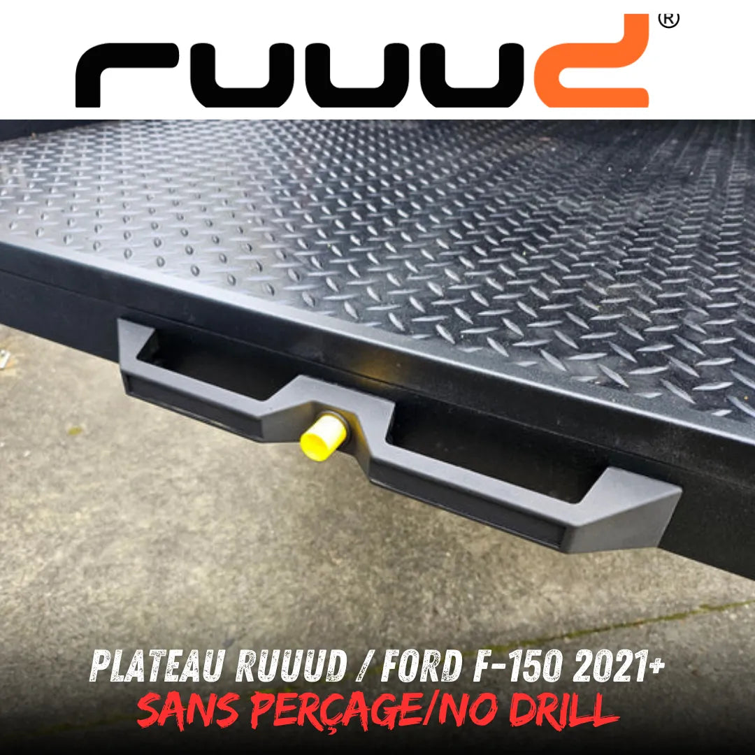 Plateau Coulissant RUUUD Ford F-150 2021+ | Installation Sans Perçage - Ford F150