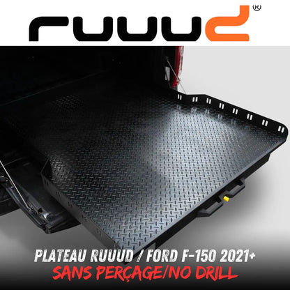 Plateau Coulissant RUUUD Ford F-150 2021+ | Installation Sans Perçage - Ford F150