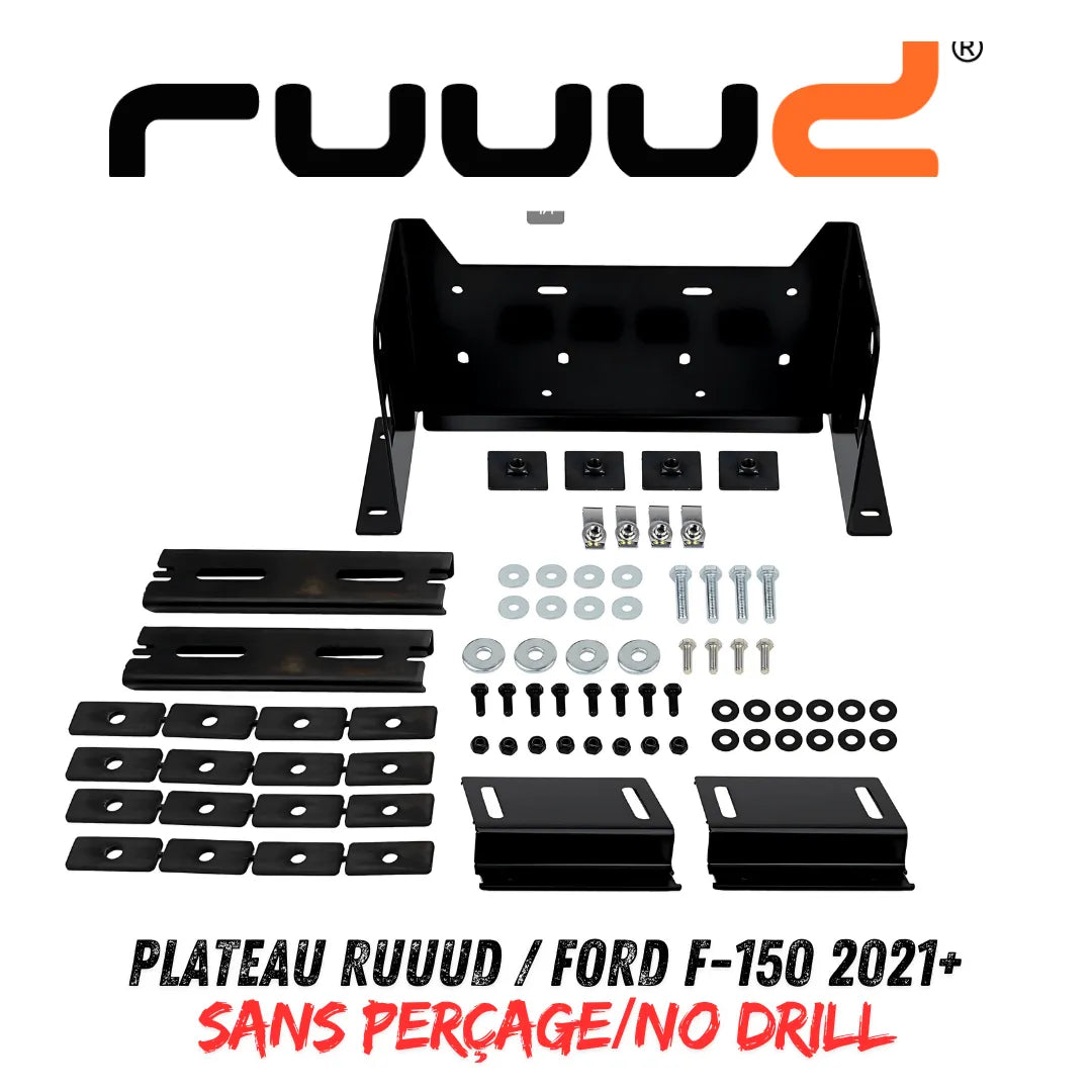 Plateau Coulissant RUUUD Ford F-150 2021+ | Installation Sans Perçage - Ford F150