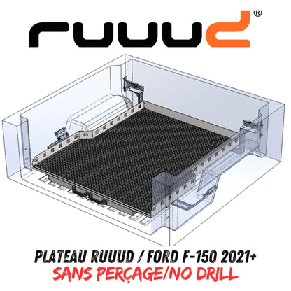 Plateau Coulissant RUUUD Ford F-150 2021+ | Installation Sans Perçage - Ford F150