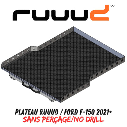 Plateau Coulissant RUUUD Ford F-150 2021+ | Installation Sans Perçage - Ford F150