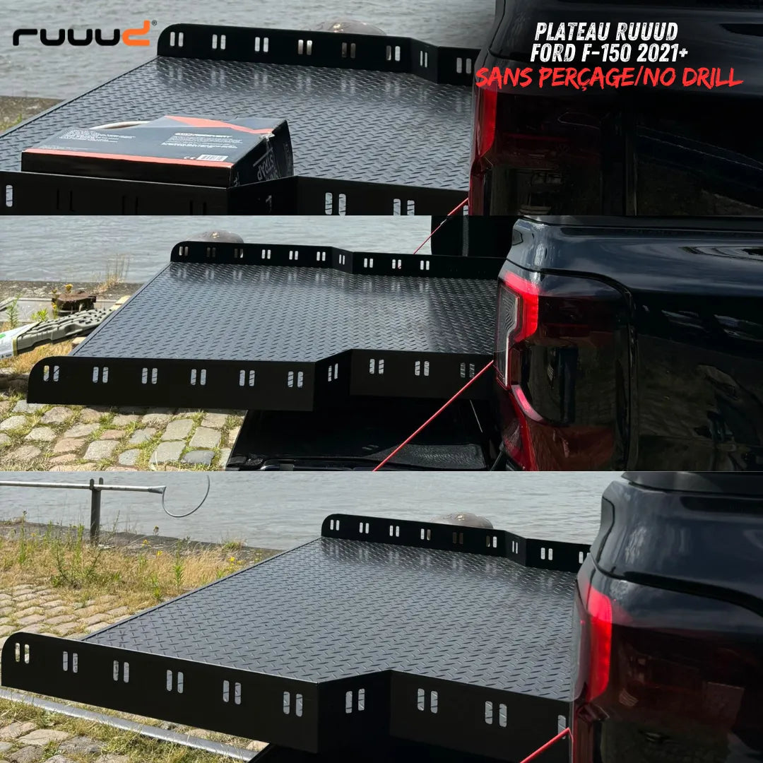 Plateau Coulissant RUUUD Ford F-150 2021+ | Installation Sans Perçage - Ford F150