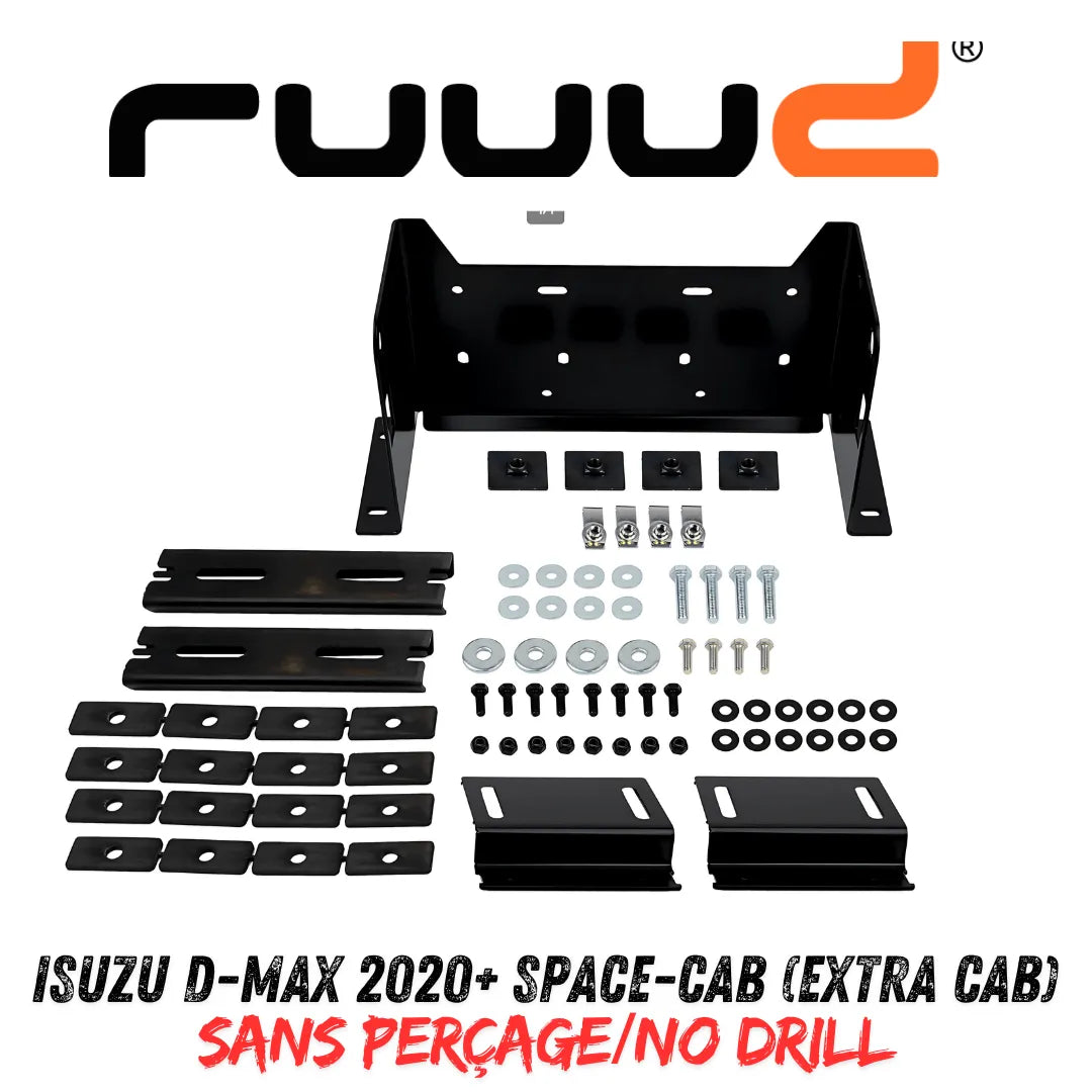 Plateau Coulissant RUUUD Isuzu D-Max 2020+ Space-Cab | Installation Sans Perçage - Isuzu Dmax 2020+
