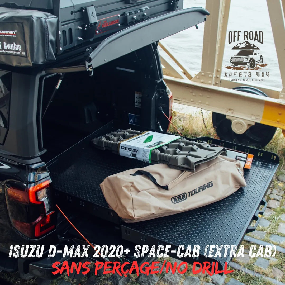 Plateau Coulissant RUUUD Isuzu D-Max 2020+ Space-Cab | Installation Sans Perçage - Isuzu Dmax 2020+