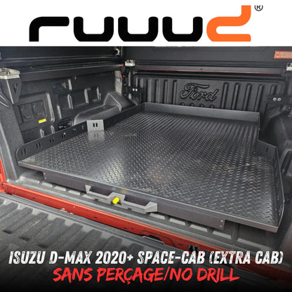Plateau Coulissant RUUUD Isuzu D-Max 2020+ Space-Cab | Installation Sans Perçage - Isuzu Dmax 2020+