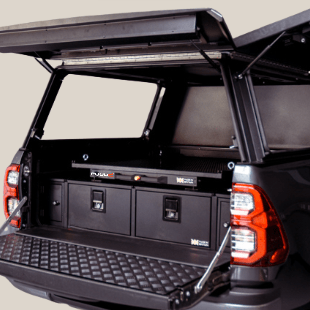 Plateau Coulissant RUUUD pour Tiroirs Amarok/Ranger 2023+ NEXT GEN - Ford Ranger PHEV 2025+