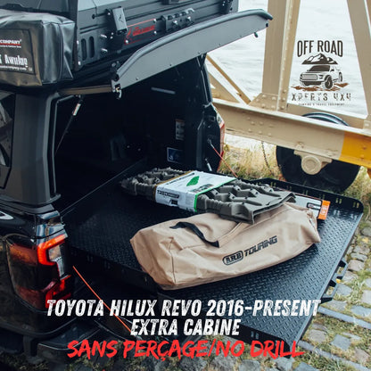 Plateau Coulissant RUUUD Toyota Hilux Revo 2016+ Extra Cab | Installation Sans Perçage - Toyota Hilux 2016+
