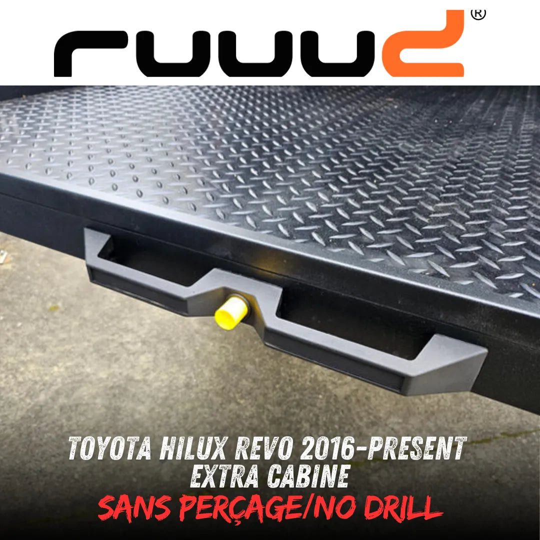 Plateau Coulissant RUUUD Toyota Hilux Revo 2016+ Extra Cab | Installation Sans Perçage - Toyota Hilux 2016+