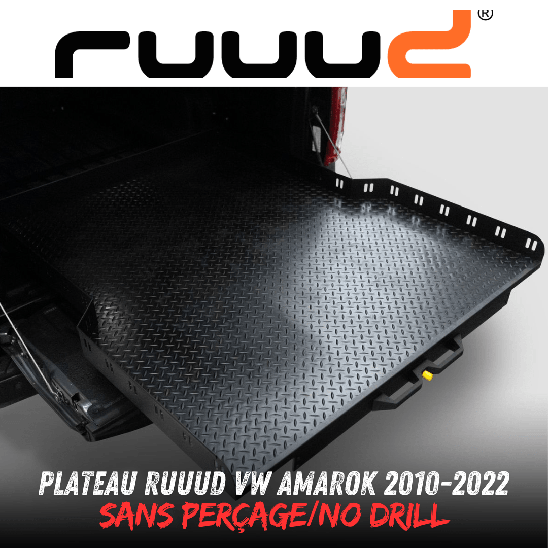 Plateau Coulissant RUUUD VW Amarok 2010-2022 Double Cab - VW Amarok 2011-2022
