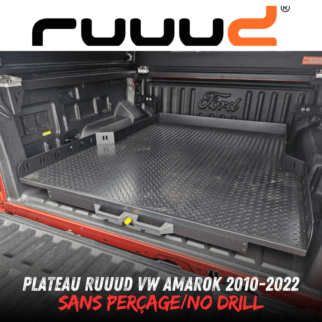 Plateau Coulissant RUUUD VW Amarok 2010-2022 Double Cab - VW Amarok 2011-2022