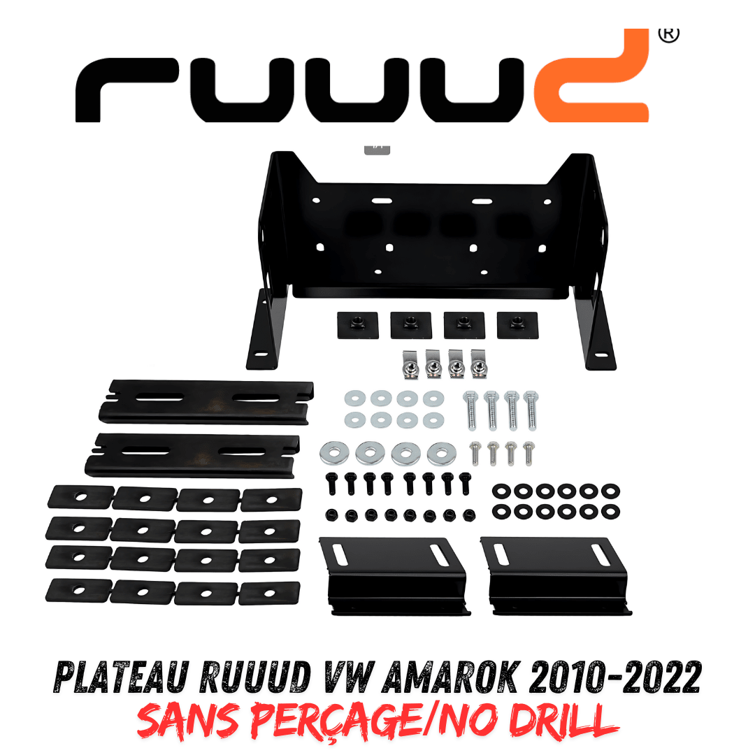 Plateau Coulissant RUUUD VW Amarok 2010-2022 Double Cab - VW Amarok 2011-2022