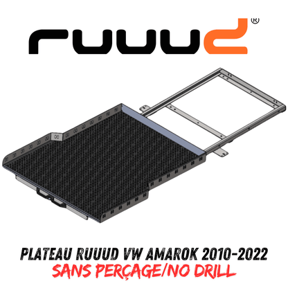 Plateau Coulissant RUUUD VW Amarok 2010-2022 Double Cab - VW Amarok 2011-2022