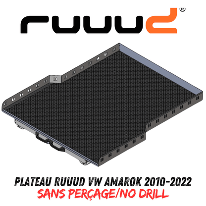 Plateau Coulissant RUUUD VW Amarok 2010-2022 Double Cab - VW Amarok 2011-2022