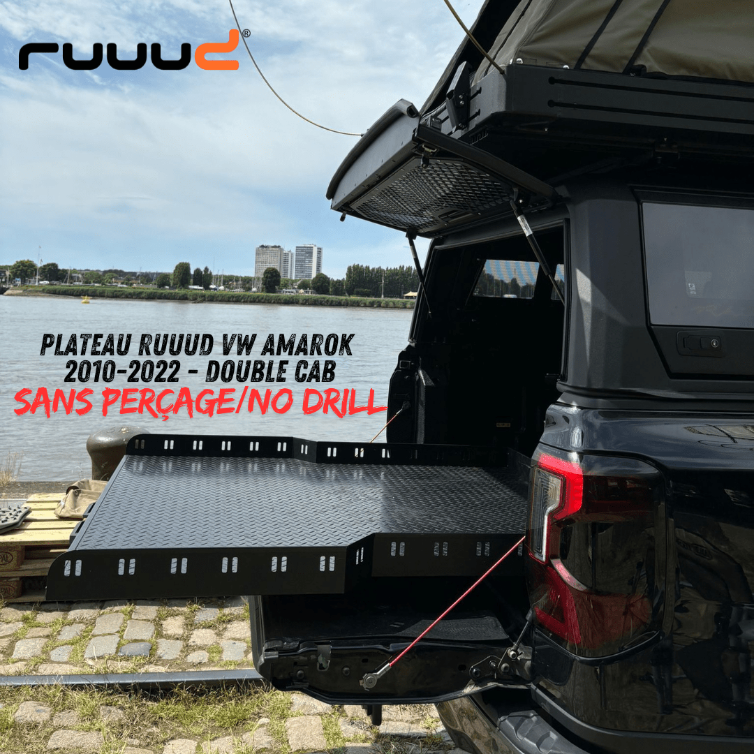 Plateau Coulissant RUUUD VW Amarok 2010-2022 Double Cab - VW Amarok 2011-2022