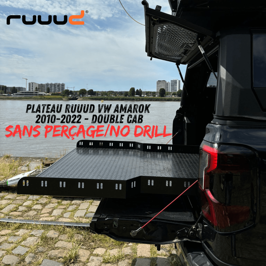 Plateau Coulissant RUUUD VW Amarok 2010-2022 Double Cab - VW Amarok 2011-2022
