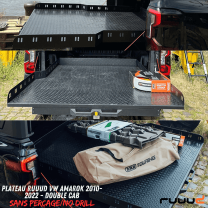 Plateau Coulissant RUUUD VW Amarok 2010-2022 Double Cab - VW Amarok 2011-2022