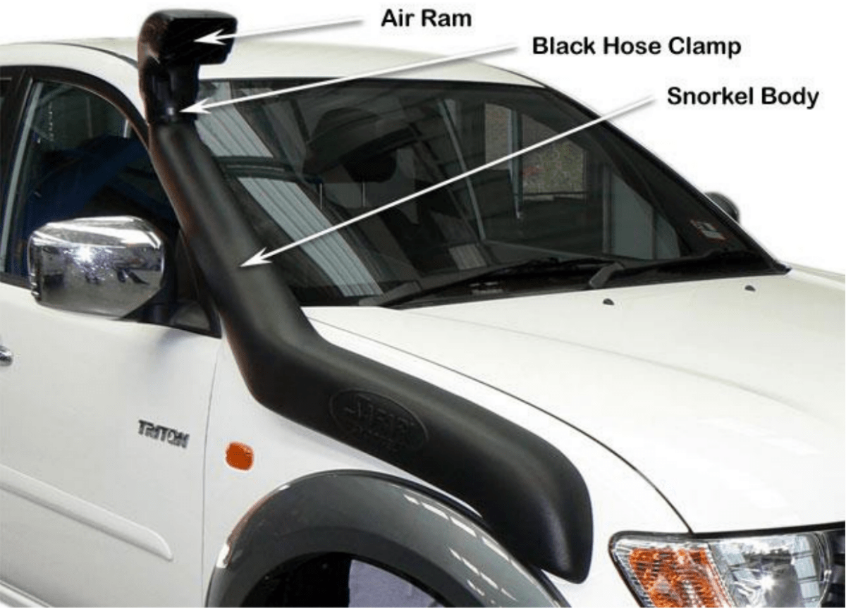 Snorkel SAFARI 4x4 - Mitsubishi Triton/L200 2006 à 2015 - Mitsubishi L200 2005-2015