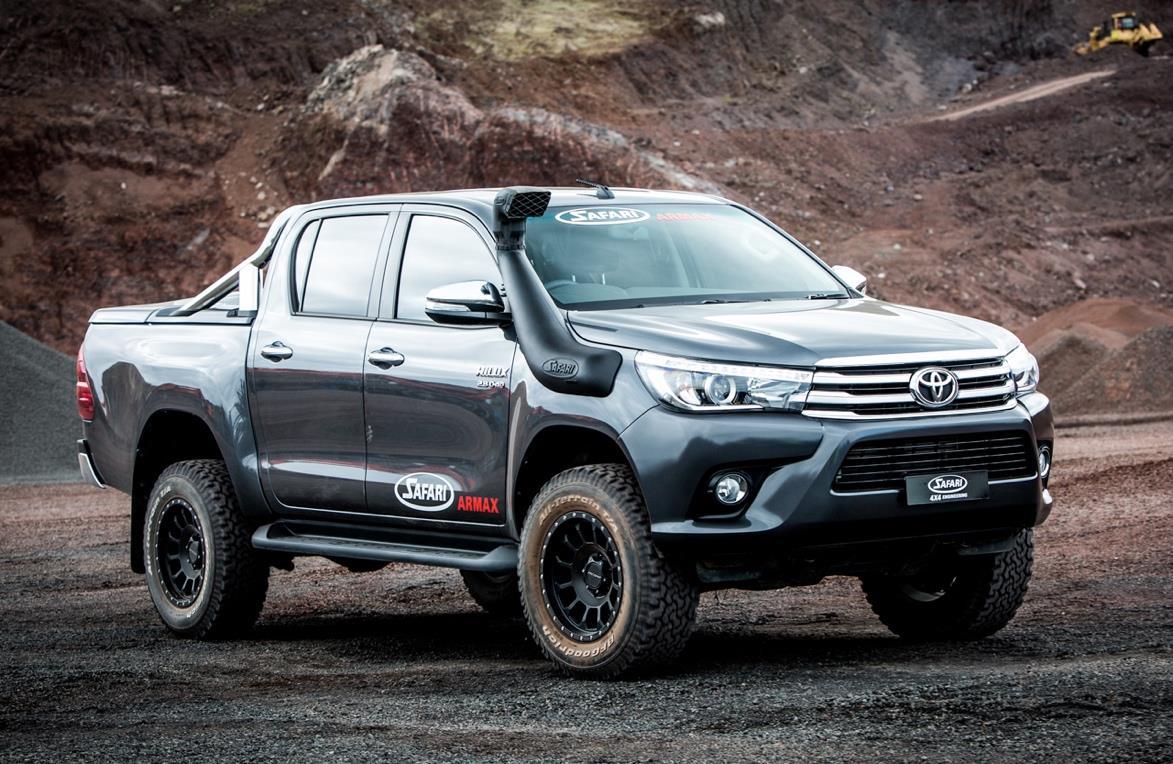 Snorkel Safari Armax Toyota Hilux Invincible / GR Sport 2021+ - Toyota Hilux 2016+