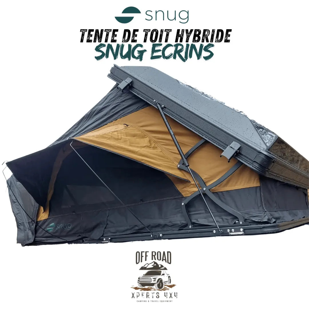 Tente de Toit Rigide Hybride SNUG ECRINS - 4x4 Offroad - BYD Shark 2024+