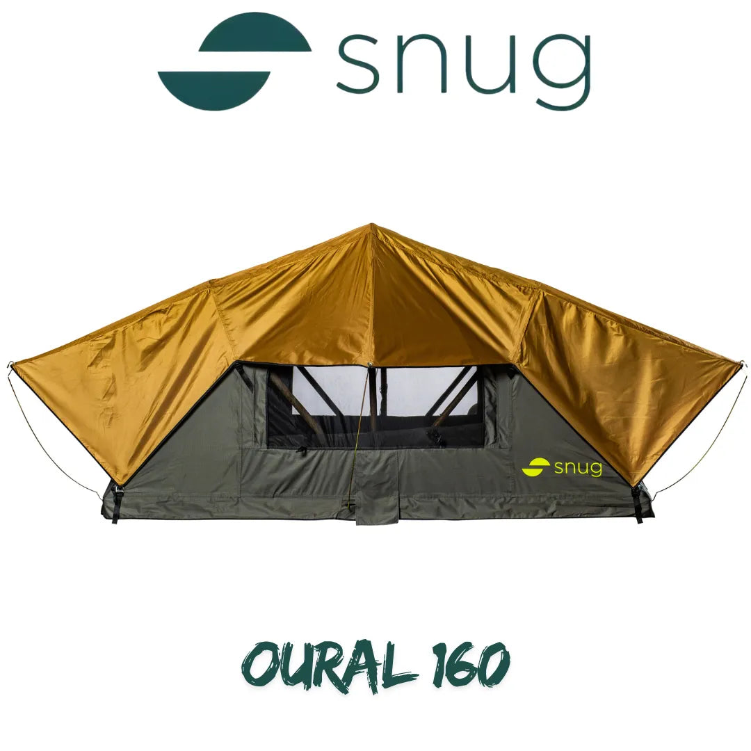 Tente de toit Souple SNUG OURAL 160 (163 x 240 x 126 cm) - BYD Shark 2024+