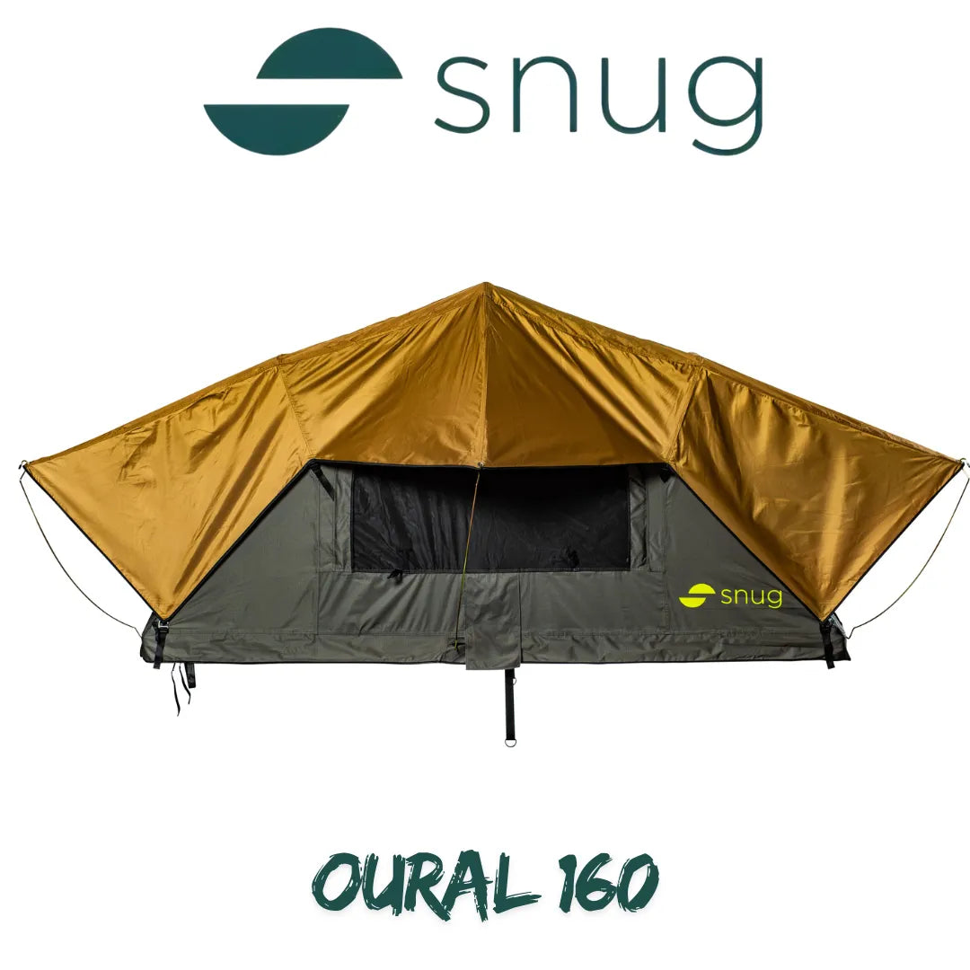 Tente de toit Souple SNUG OURAL 160 (163 x 240 x 126 cm) - BYD Shark 2024+