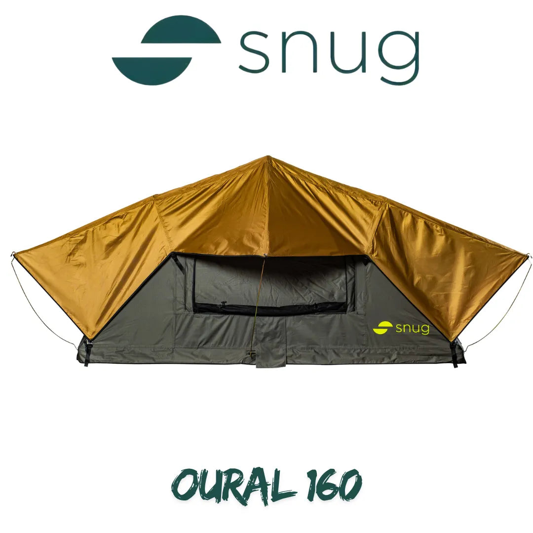 Tente de toit Souple SNUG OURAL 160 (163 x 240 x 126 cm) - BYD Shark 2024+