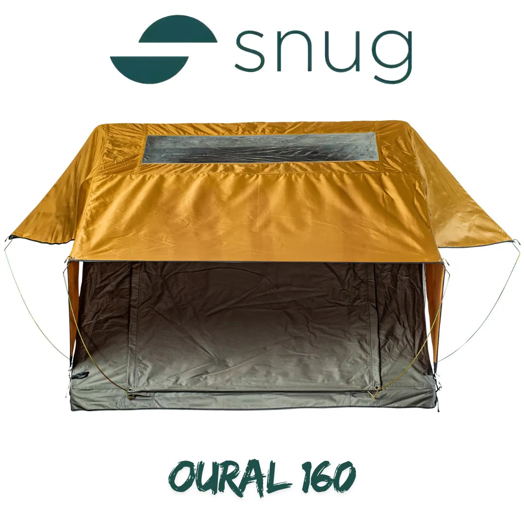 Tente de toit Souple SNUG OURAL 160 (163 x 240 x 126 cm) - BYD Shark 2024+