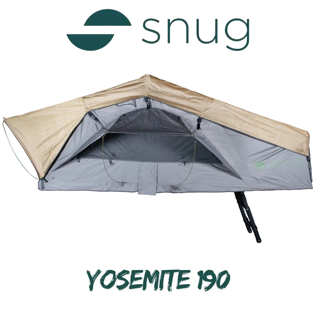 Tente de toit Souple SNUG YOSEMITE 190 (190 x 310 x 126 cm) - BYD Shark 2024+