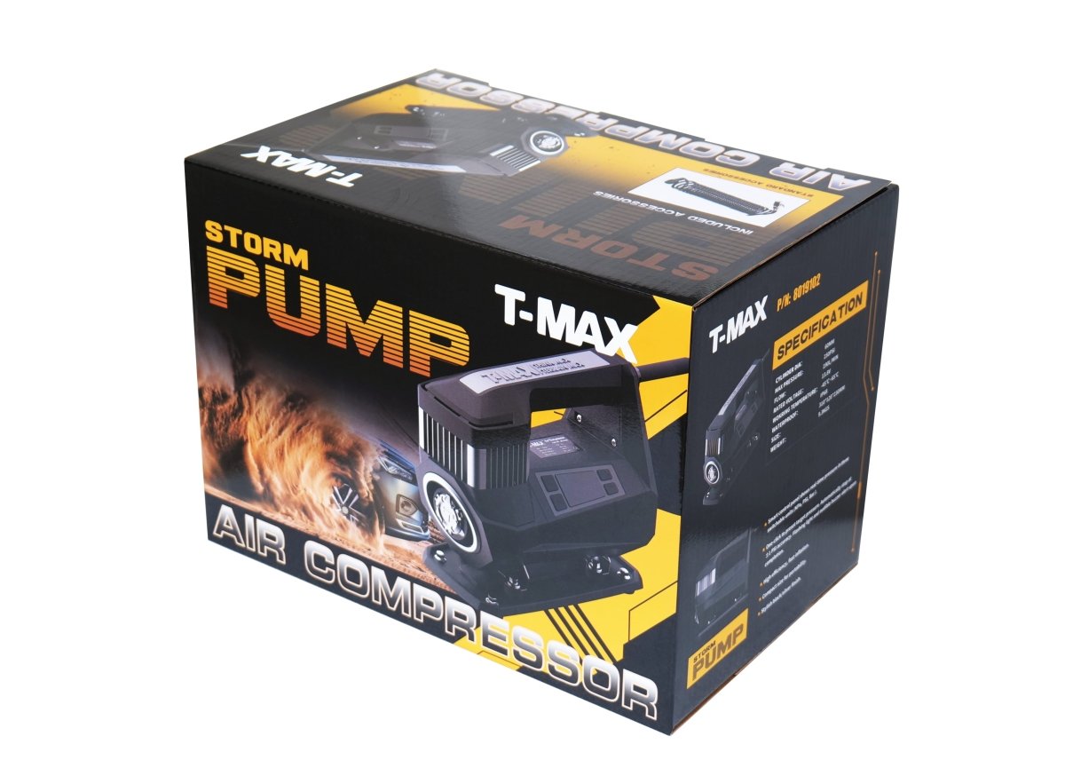 Compresseur T-MAX Storm Pump 150 PSI - L'indispensable du 4x4 - BYD Shark 2024+