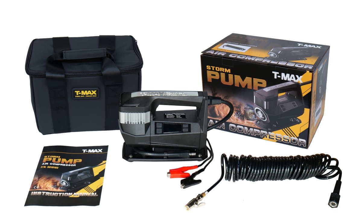 Compresseur T-MAX Storm Pump 150 PSI - L'indispensable du 4x4 - BYD Shark 2024+