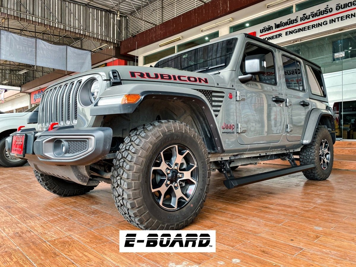 Marche-Pieds Electriques T-MAX Jeep JK 2007 a 2018 | Powerboard - Jeep JK