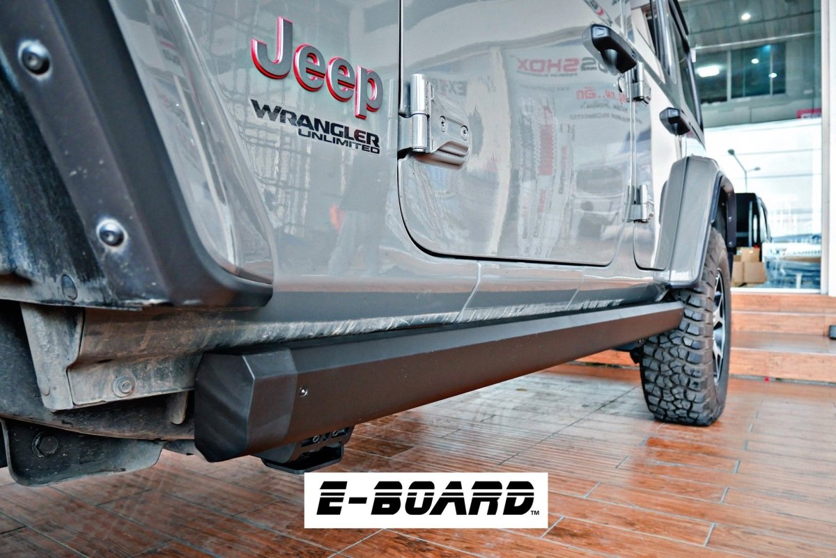 Marche-Pieds Electriques T-MAX Jeep JL 2018+| Powerboard - Jeep JL