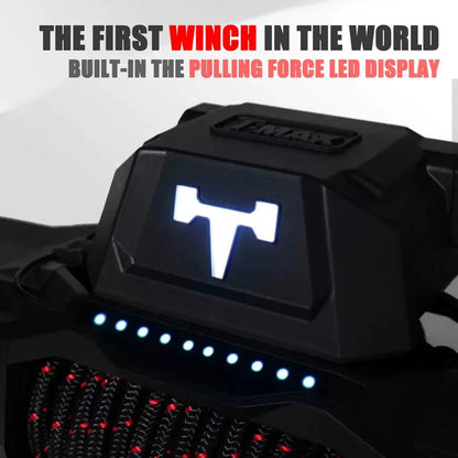 Treuil T-MAX EWI13000S TITAN FORCE VIEW | 5.9T | Câble Synthétique | 12V - BYD Shark 2024+