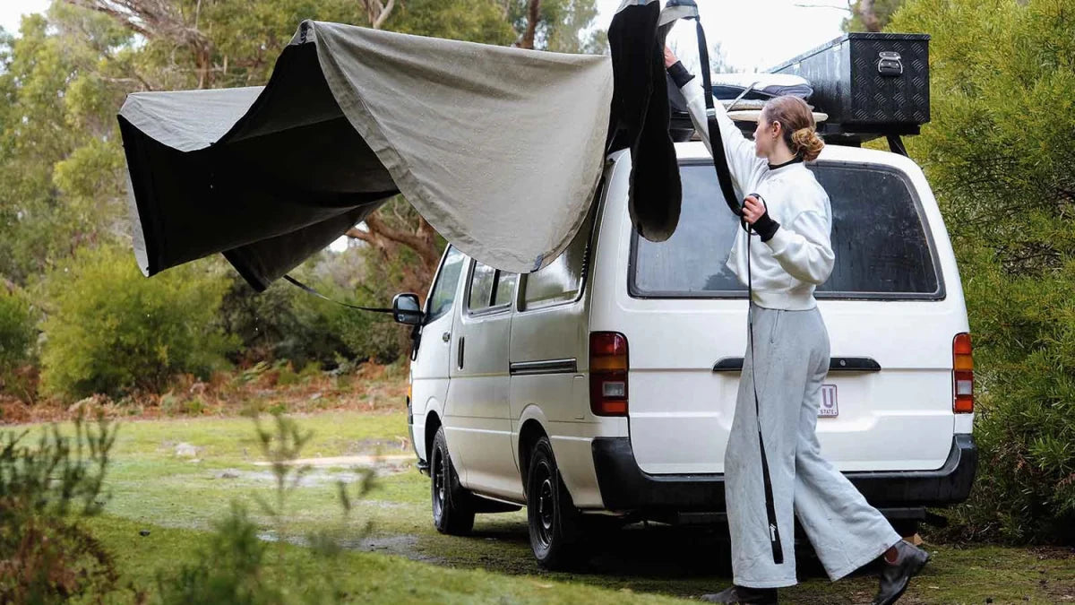 Auvent 270° XT MAX The Bush Company – Auto-Portant 4x4 - BYD Shark 2024+