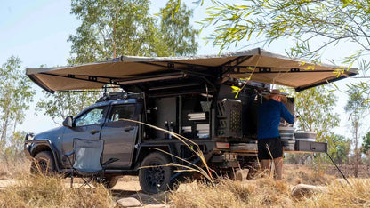 Auvent 270° XT MAX The Bush Company – Auto-Portant 4x4 - BYD Shark 2024+