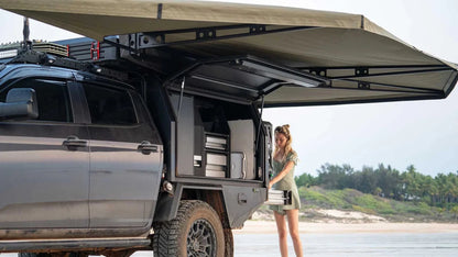 Auvent 270° XT MAX The Bush Company – Auto-Portant 4x4 - BYD Shark 2024+
