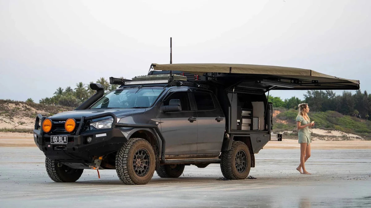 Auvent 270° XT MAX The Bush Company – Auto-Portant 4x4 - BYD Shark 2024+