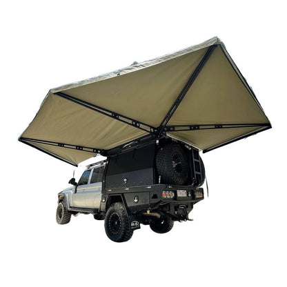Auvent 270° XT MAX The Bush Company – Auto-Portant 4x4 - BYD Shark 2024+