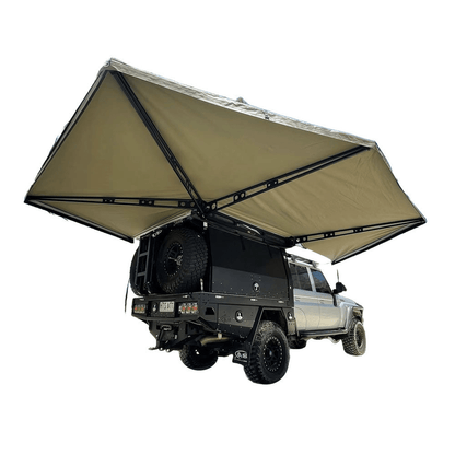 Auvent 270° XT MAX The Bush Company – Auto-Portant 4x4 - BYD Shark 2024+